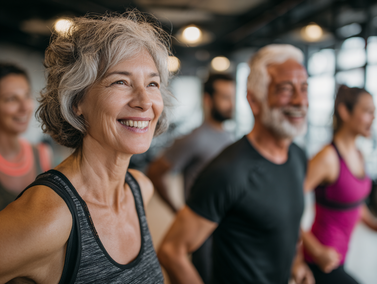 Тренер працює з клієнтами різного віку